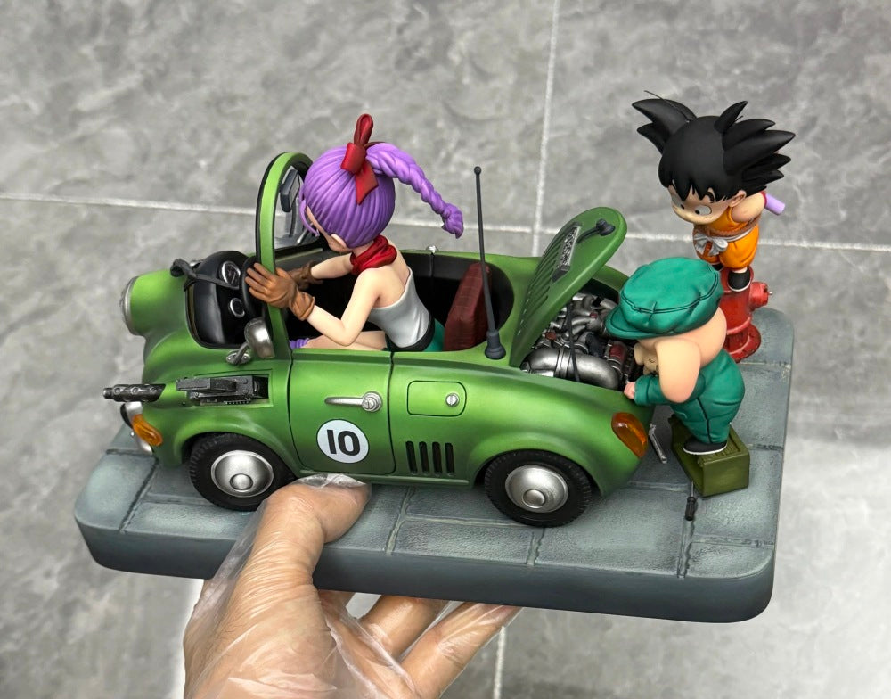 Cell - Bulma, Goku and Oolong