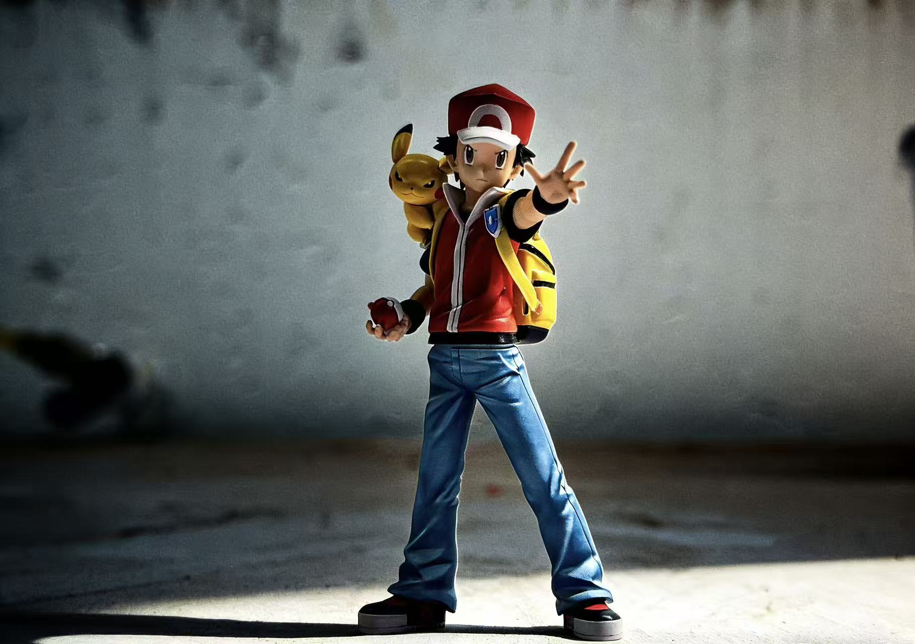 Wan Zhi Wu - Ash and Pikachu - Pokémon