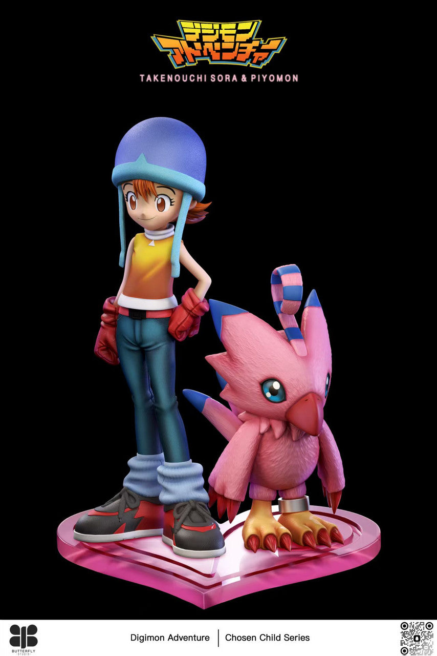 Butterfly - Sora Takenouchi and Biyomon