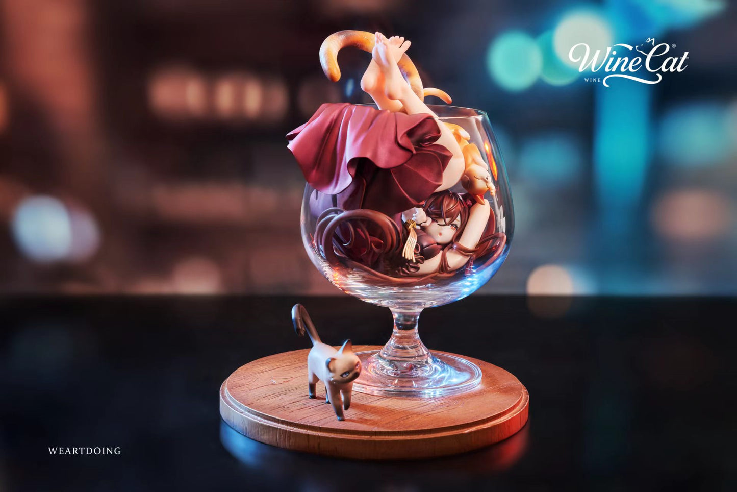 We Art Doing - Wine Cat