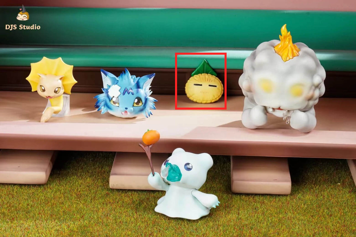 DJS - Bearmon, Kotemon, KoKabuterimon, Mokumon, Liollmon, Frimon, Popomon, Wanyamon, Penmon and Hiyarimon