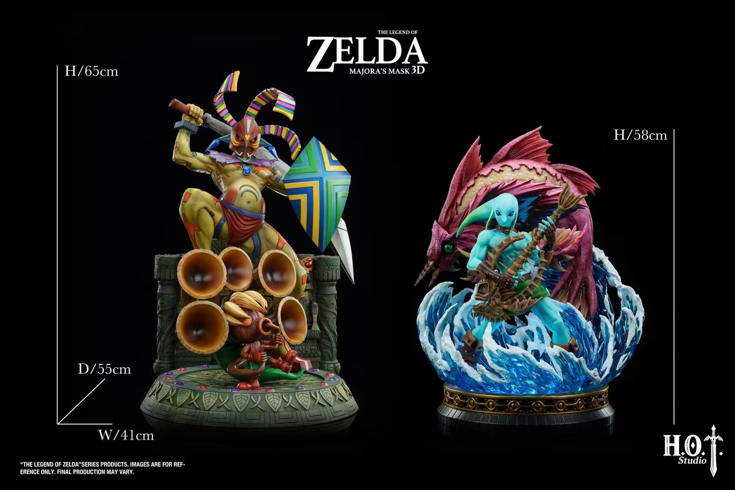 Hot - Odolwa and Deku Link
