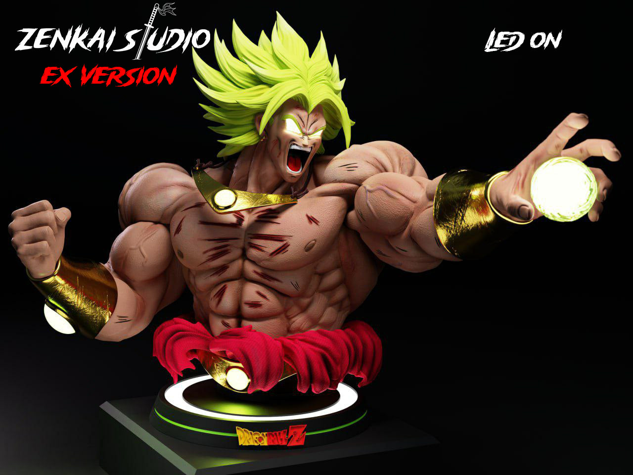 Great Tour Studio Dragon Ball Super Broly Statue