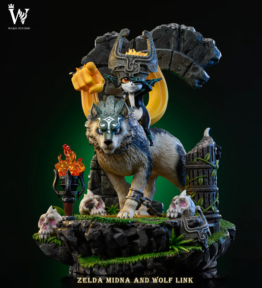 Wake - Wolf Link and Midna