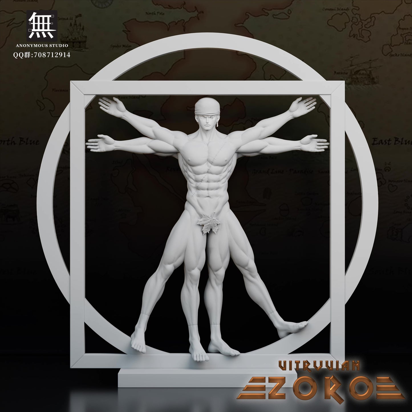 Anonymous - Vitruvian Zoro