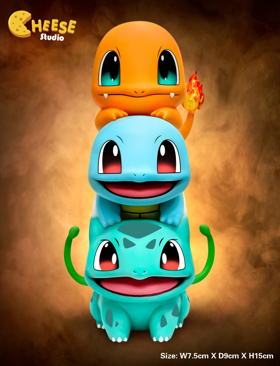 Cheese x EGG - Charmander, Squirtle and Bulbasaur