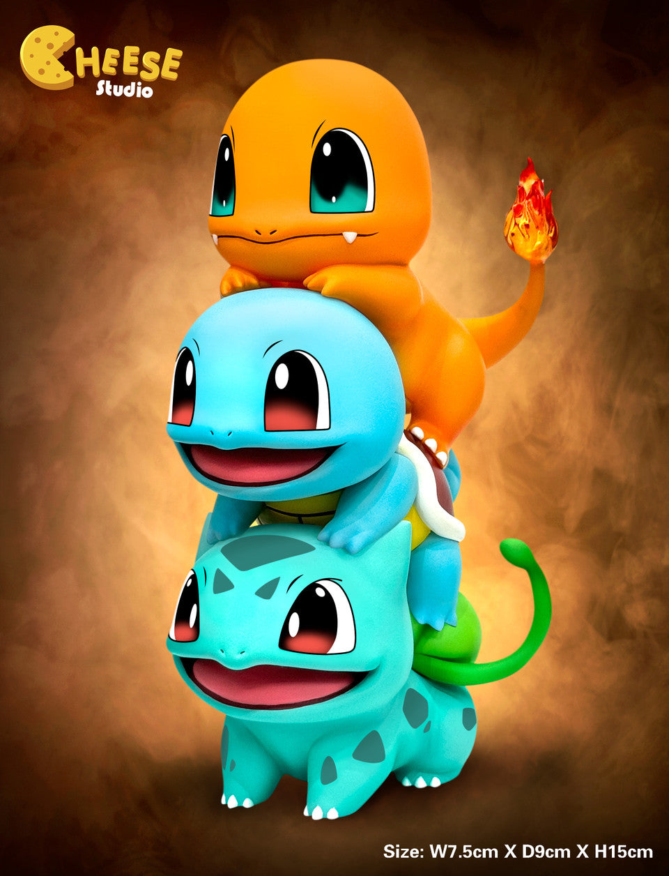 Cheese x EGG - Charmander, Squirtle and Bulbasaur