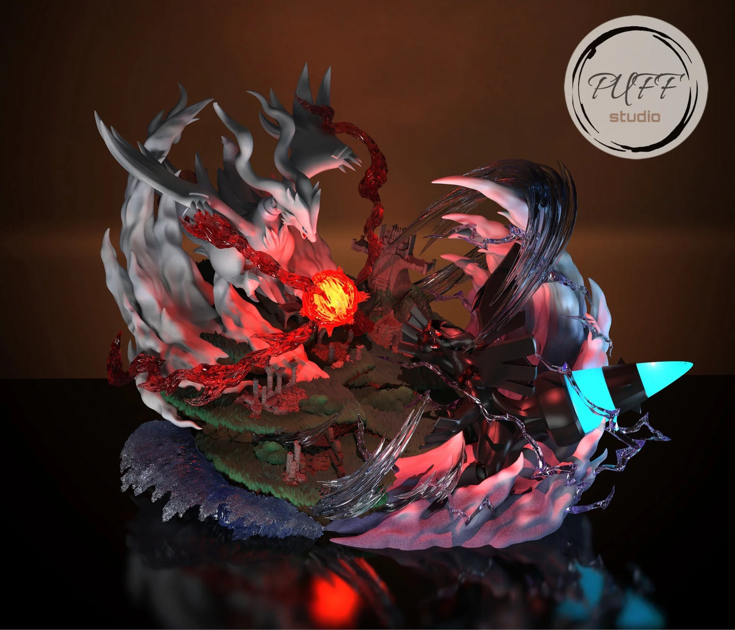 Puff - Reshiram vs Zekrom