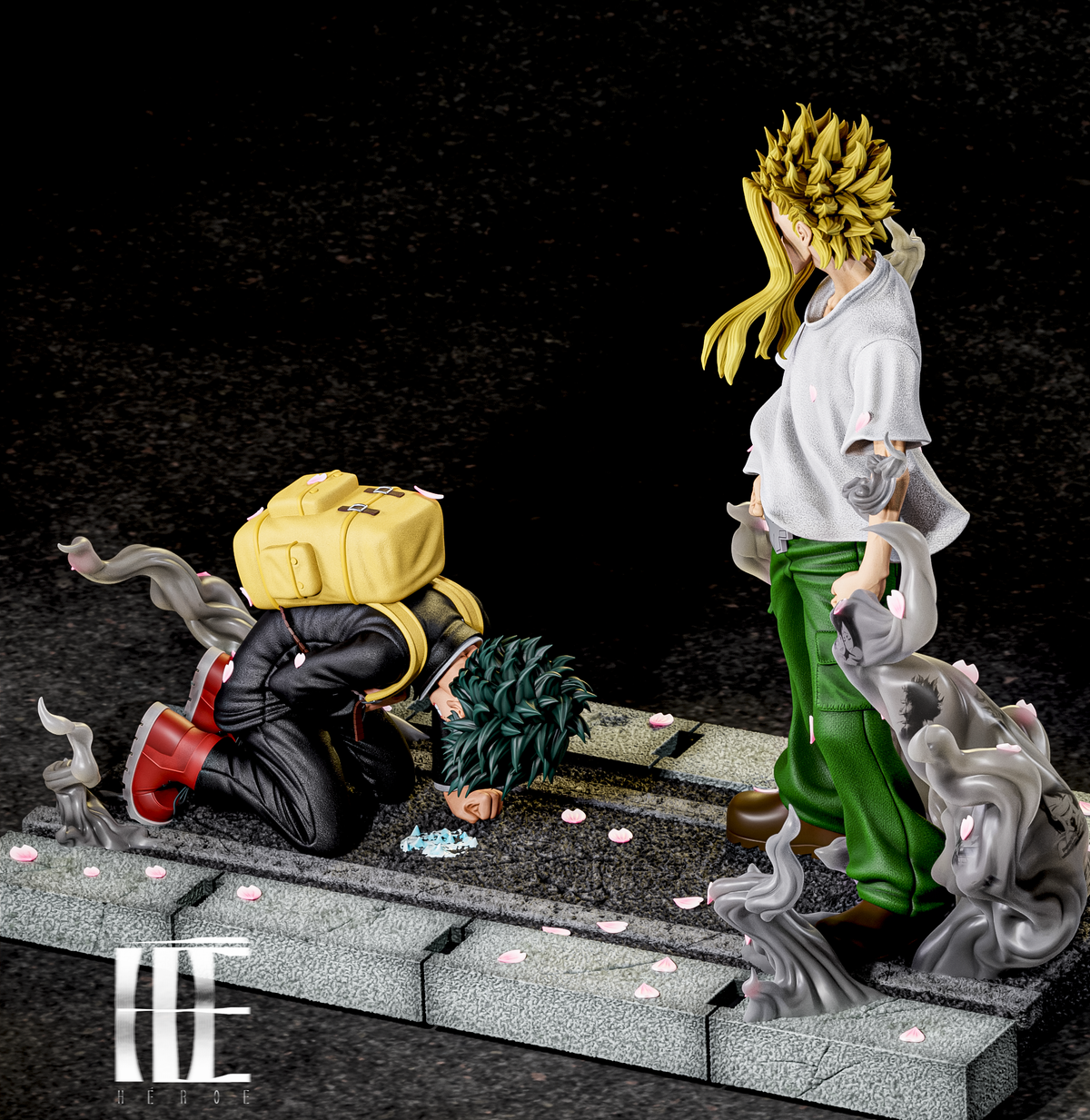 Heroe Collectibles - All Might and Midoriya