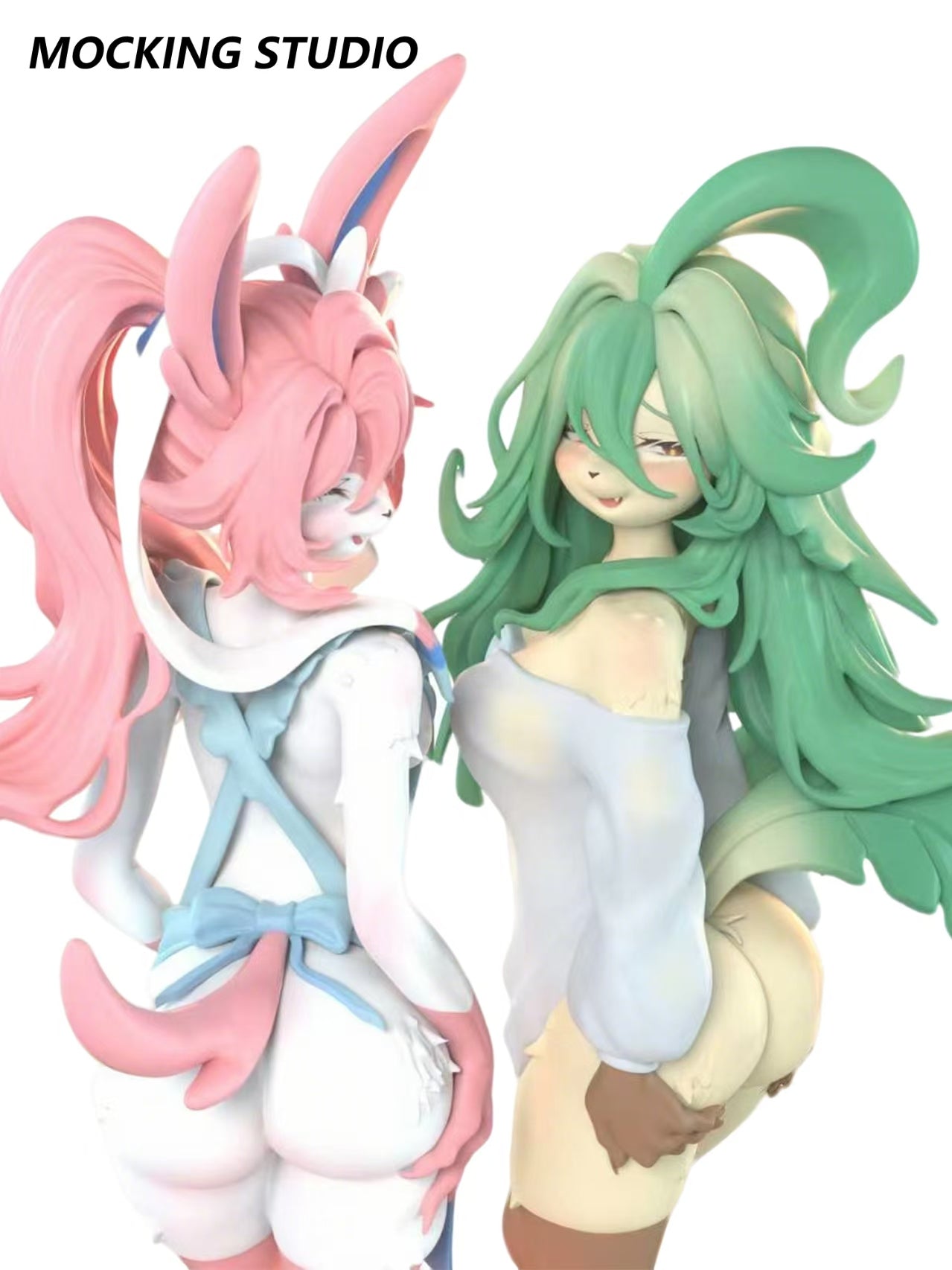 Mocking - Sylveon and Leafeon