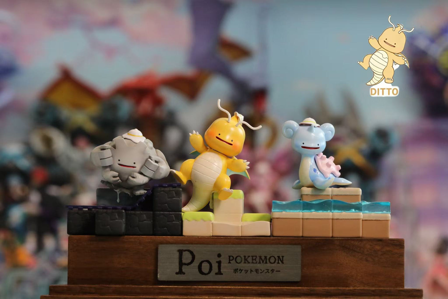Ditto - Lapras, Dragonite and Graveler