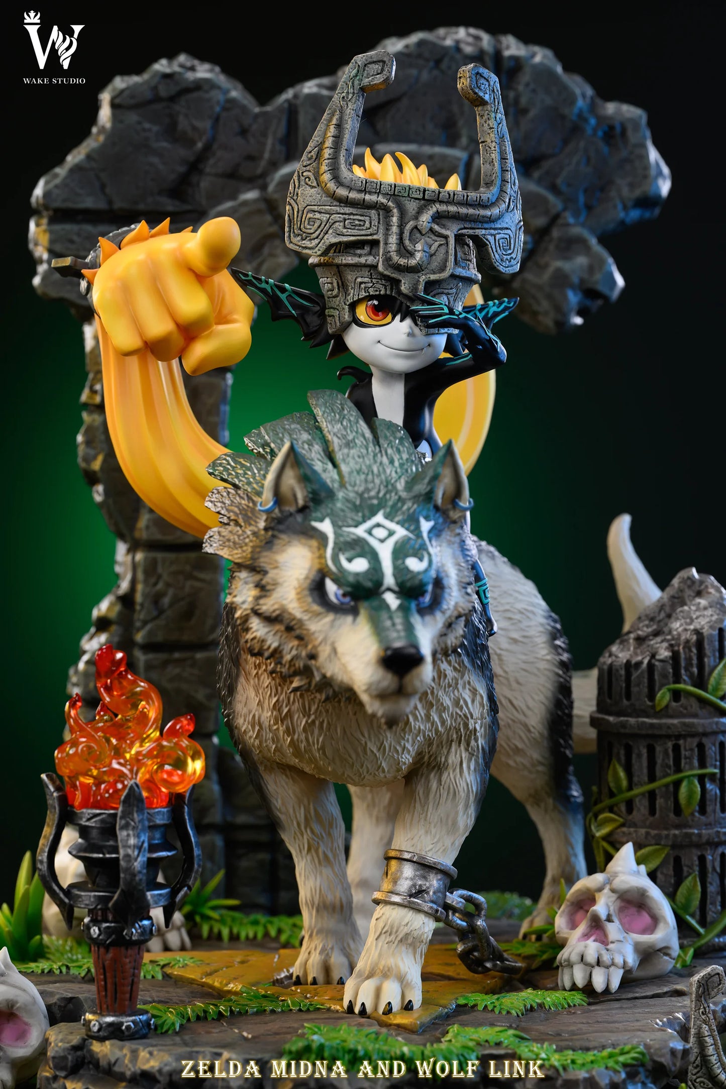 Wake - Wolf Link and Midna