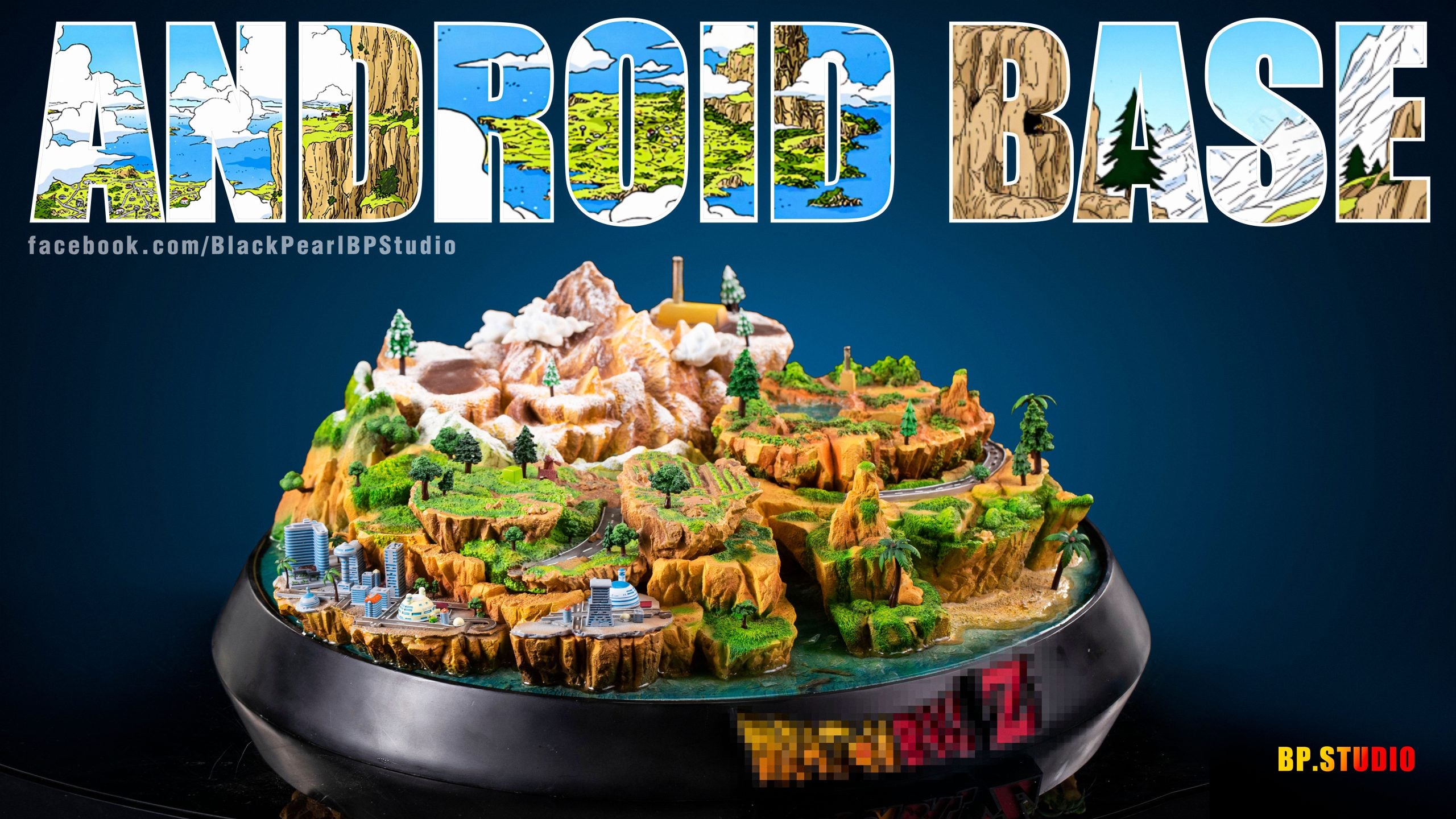 Blue Android Base BP - Androids Base – StatueCorp