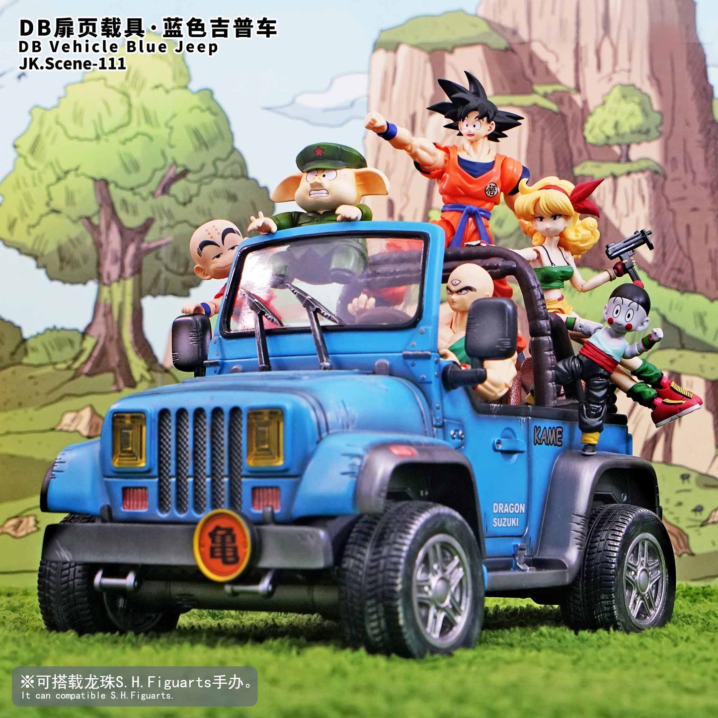 JacksDo - Blue Jeep