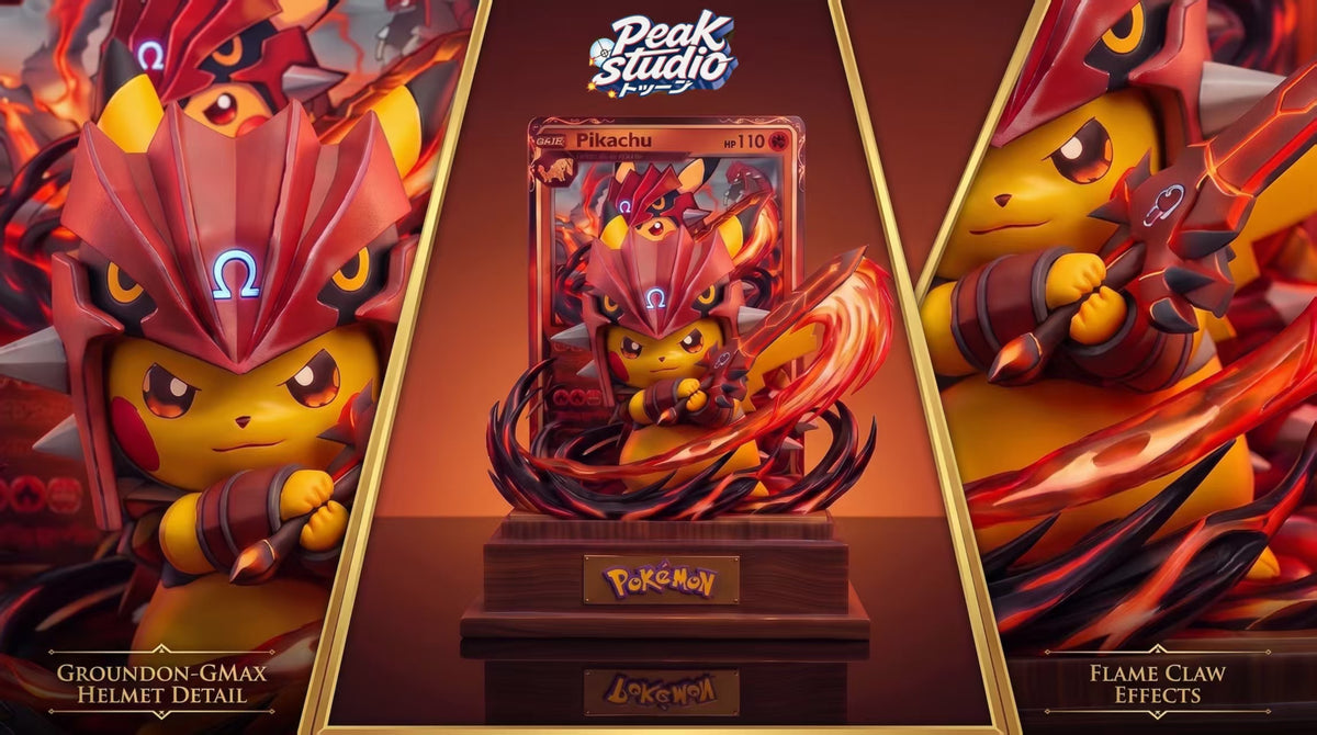 Peak - Pikachu cos Groudon and Kyogre