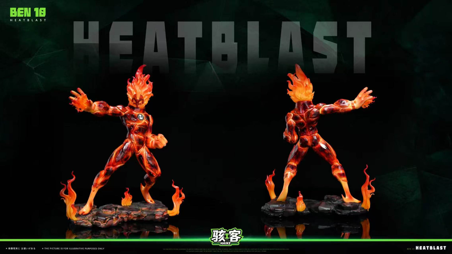Hacker - Heatblast and Diamondhead