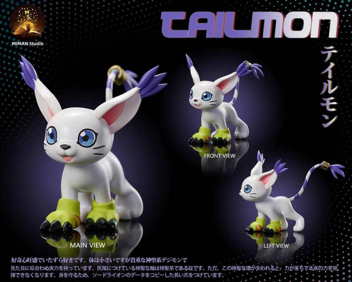 MIMAN - Hikari Yagami, Salamon and Tailmon