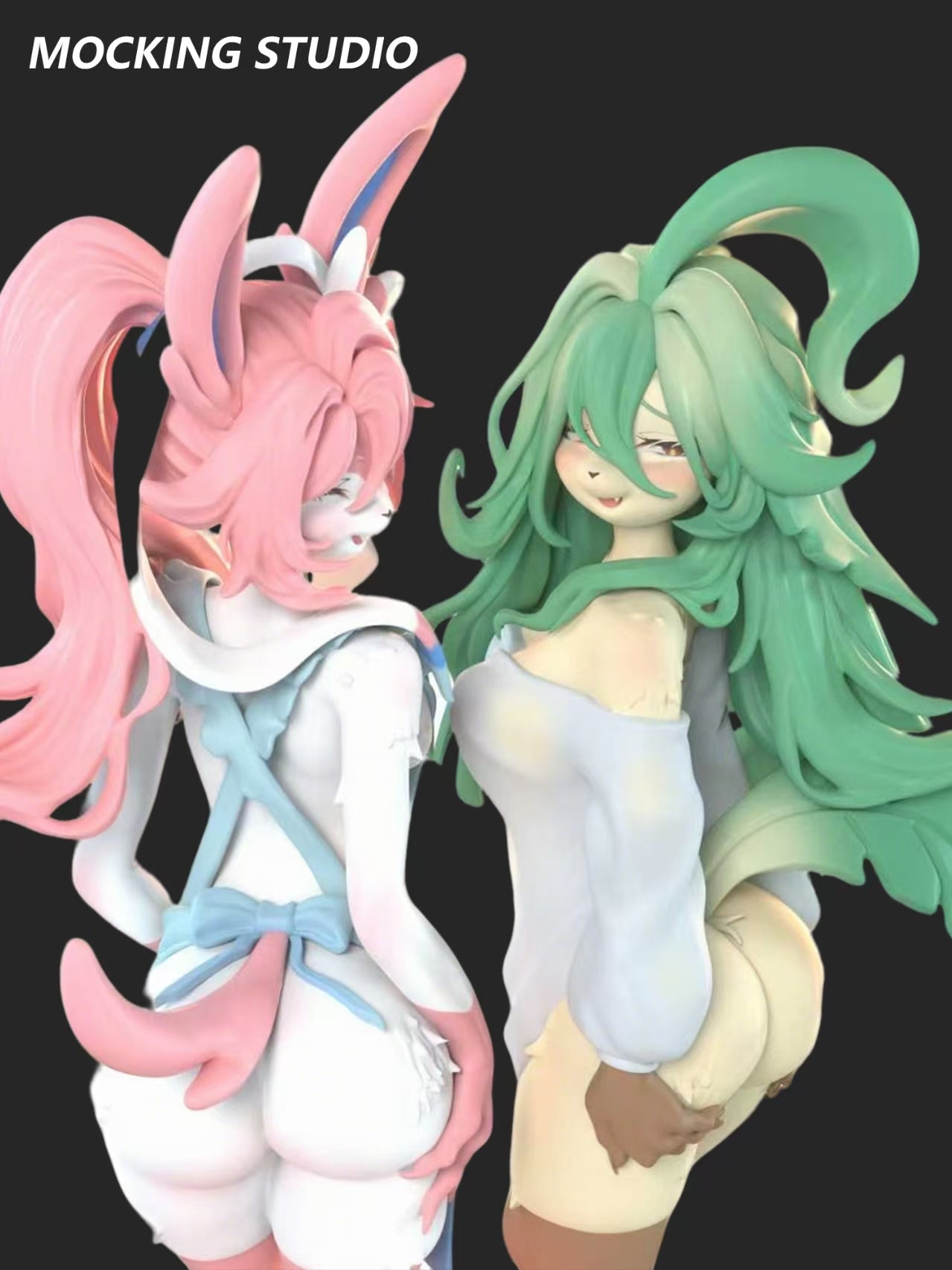 Mocking - Sylveon and Leafeon