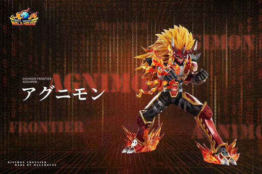 T1 x Mala House - Agnimon, Wolfmon and Chackmon