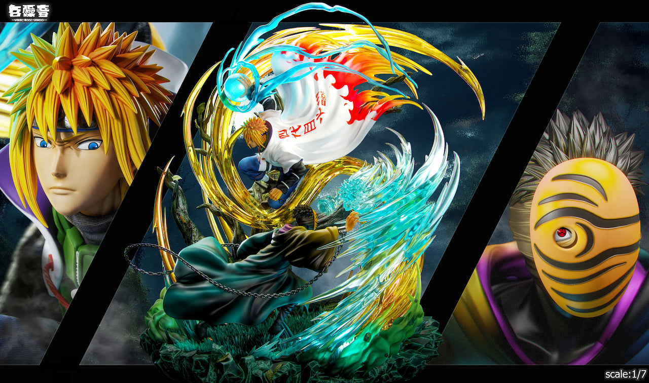 White Noise - Minato vs Obito – StatueCorp White Noise - Minato vs Obito – StatueCorp