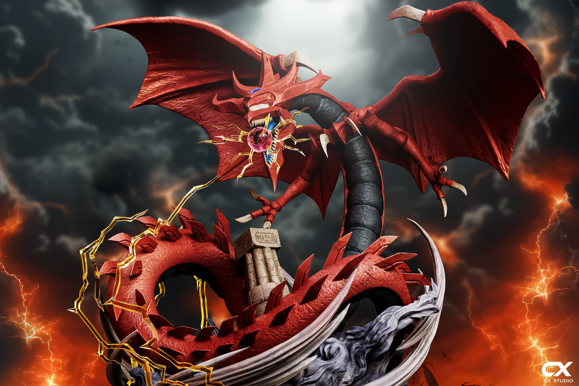 CX - Slifer the Sky Dragon – StatueCorp CX - Slifer the Sky Dragon – StatueCorp