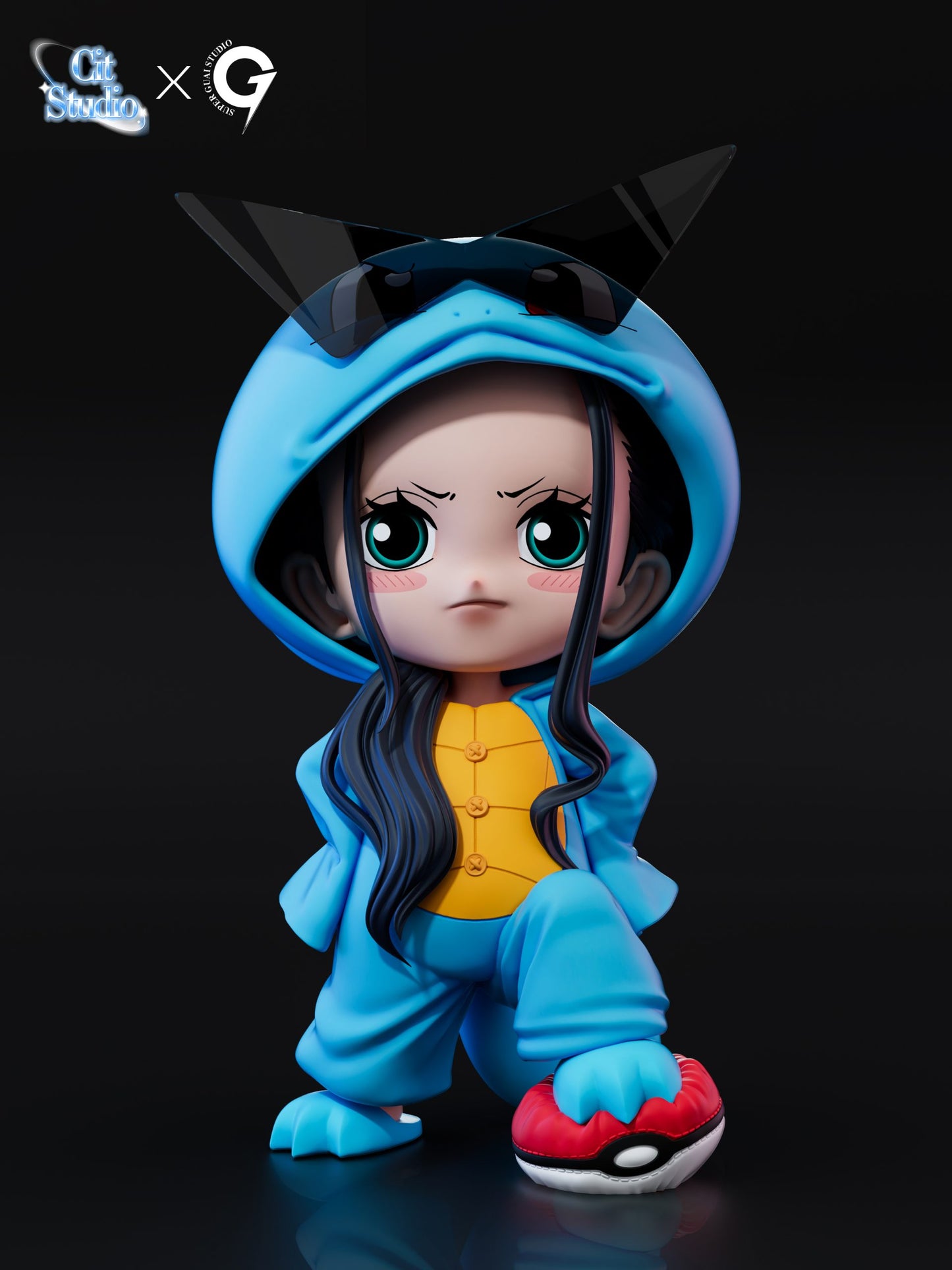 Super Guai x Cit - Nico Robin cos Squirtle