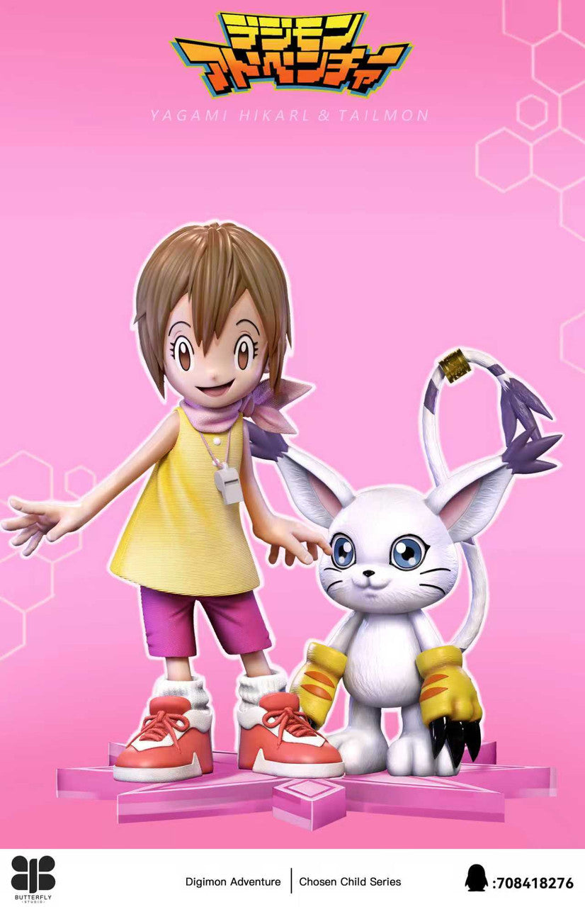 Butterfly - Hikari Yagami and Tailmon - Digimon