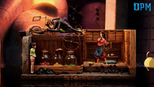 OPM - Chihiro, Kamajī and Lin