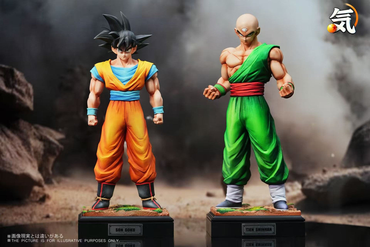 Ki - Goku and Tien - Dragon Ball