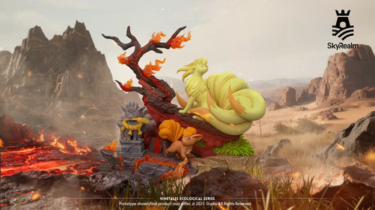 Sky Realm - Ninetales and Vulpix