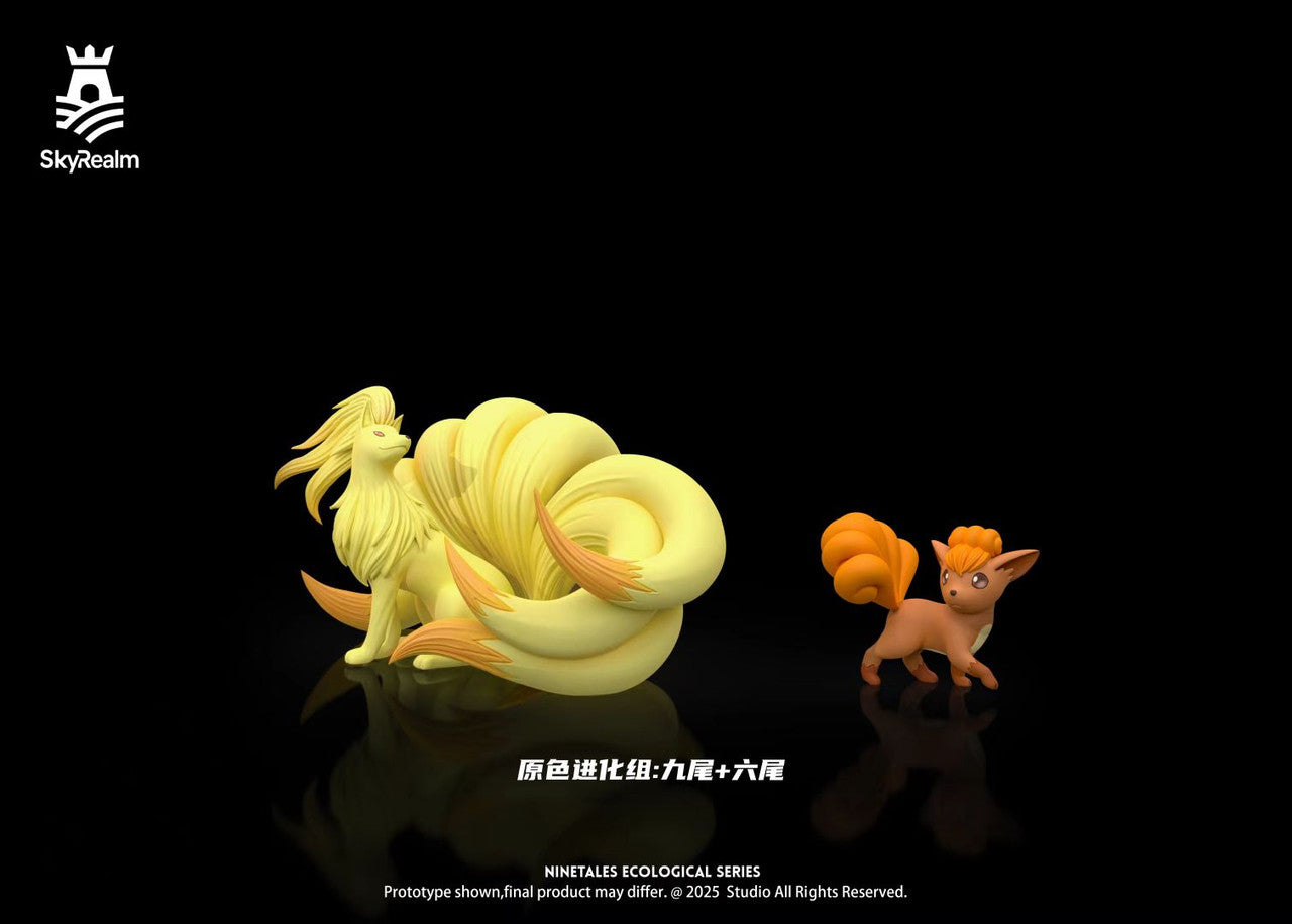 Sky Realm - Ninetales and Vulpix