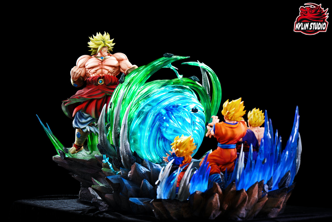 Kylin - Broly vs Goku, Gohan and Goten
