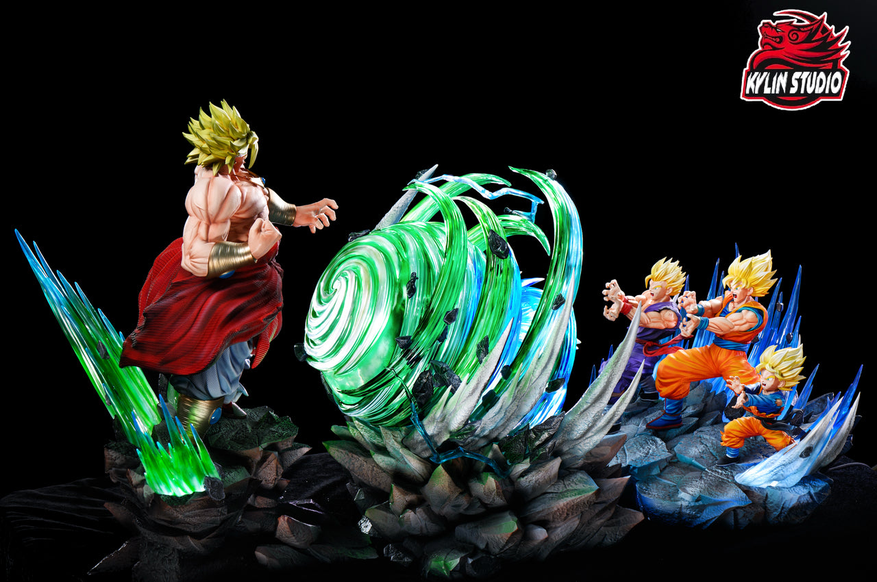 Kylin - Broly vs Goku, Gohan and Goten - Dragon Ball