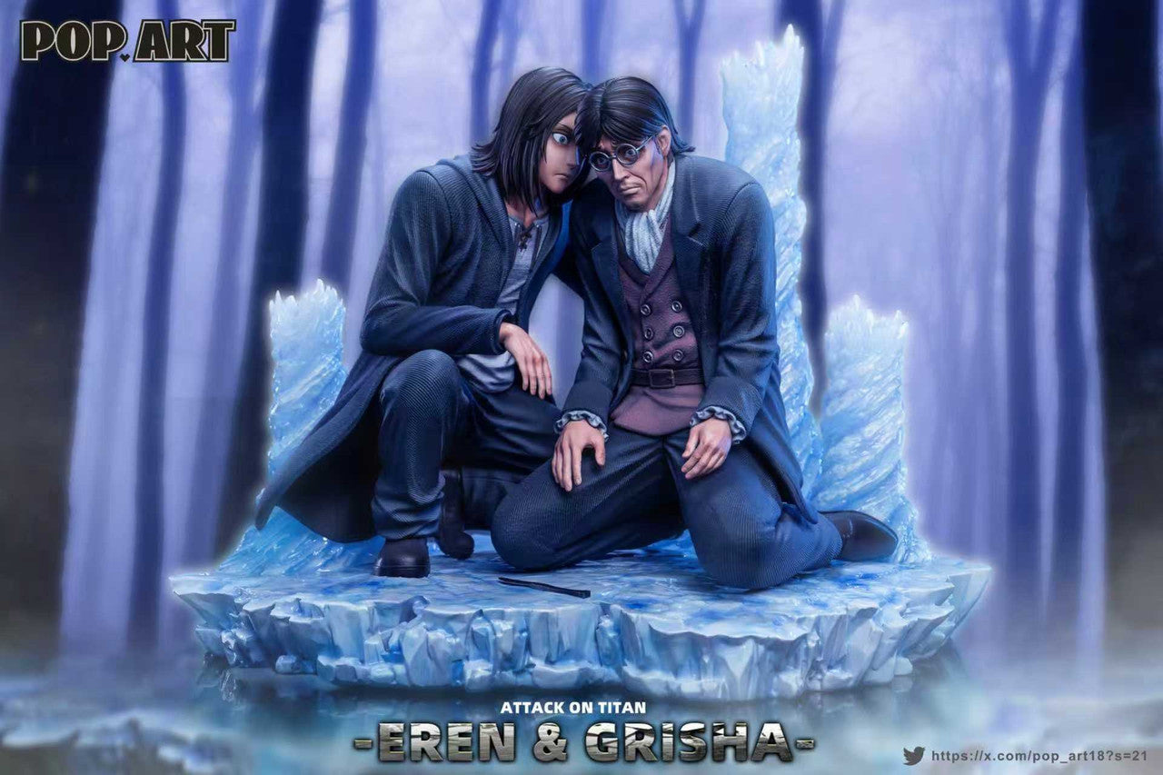 Pop Art - Eren and Grisha - Attack on Titan