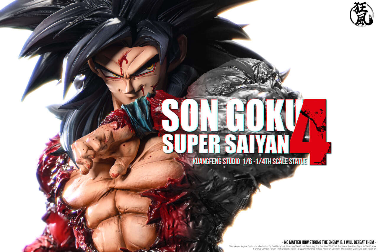 Kuang Feng - SSJ4 and SSJ5 Goku – StatueCorp
