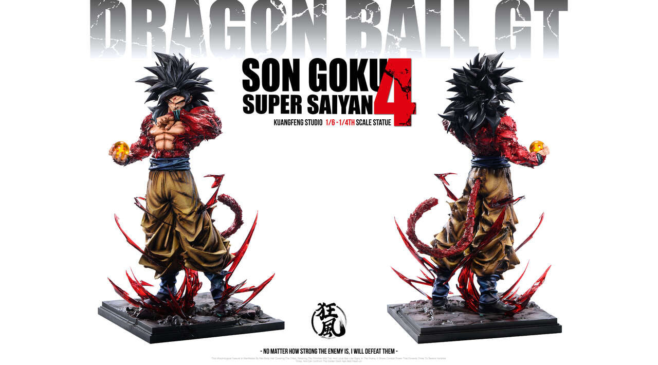 Kuang Feng - SSJ4 and SSJ5 Goku – StatueCorp