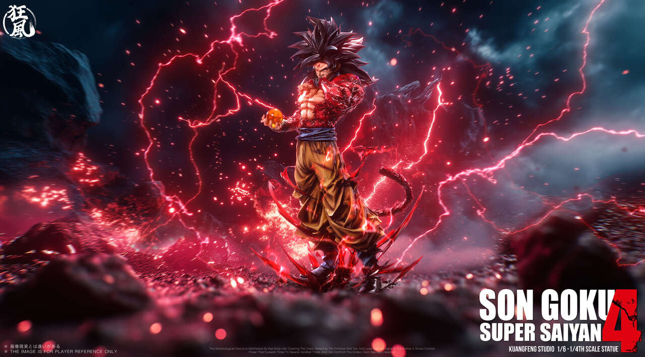 Kuang Feng - SSJ4 and SSJ5 Goku