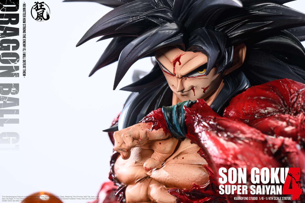 Kuang Feng - SSJ4 and SSJ5 Goku