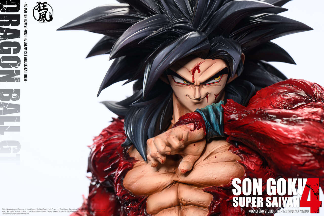 Kuang Feng - SSJ4 and SSJ5 Goku