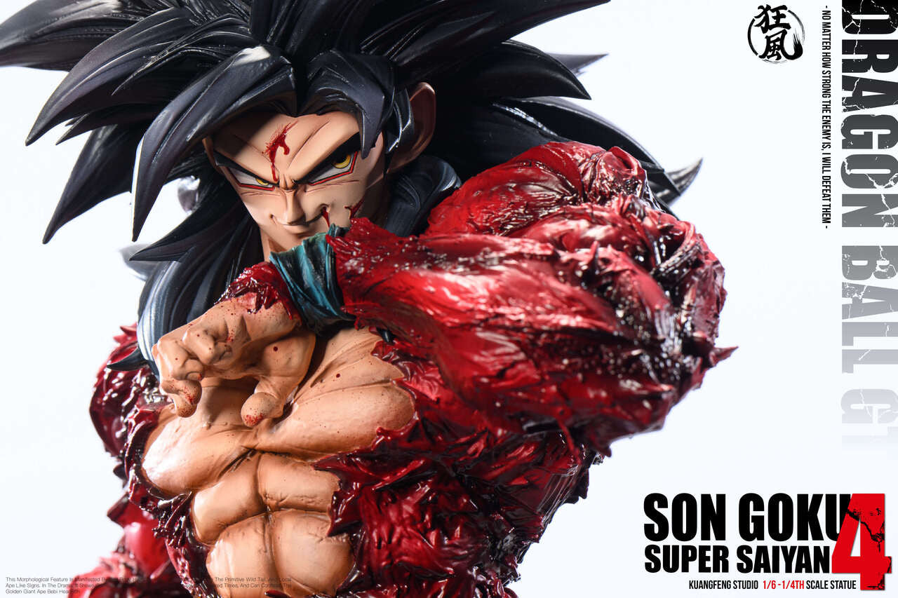 Kuang Feng - SSJ4 and SSJ5 Goku – StatueCorp