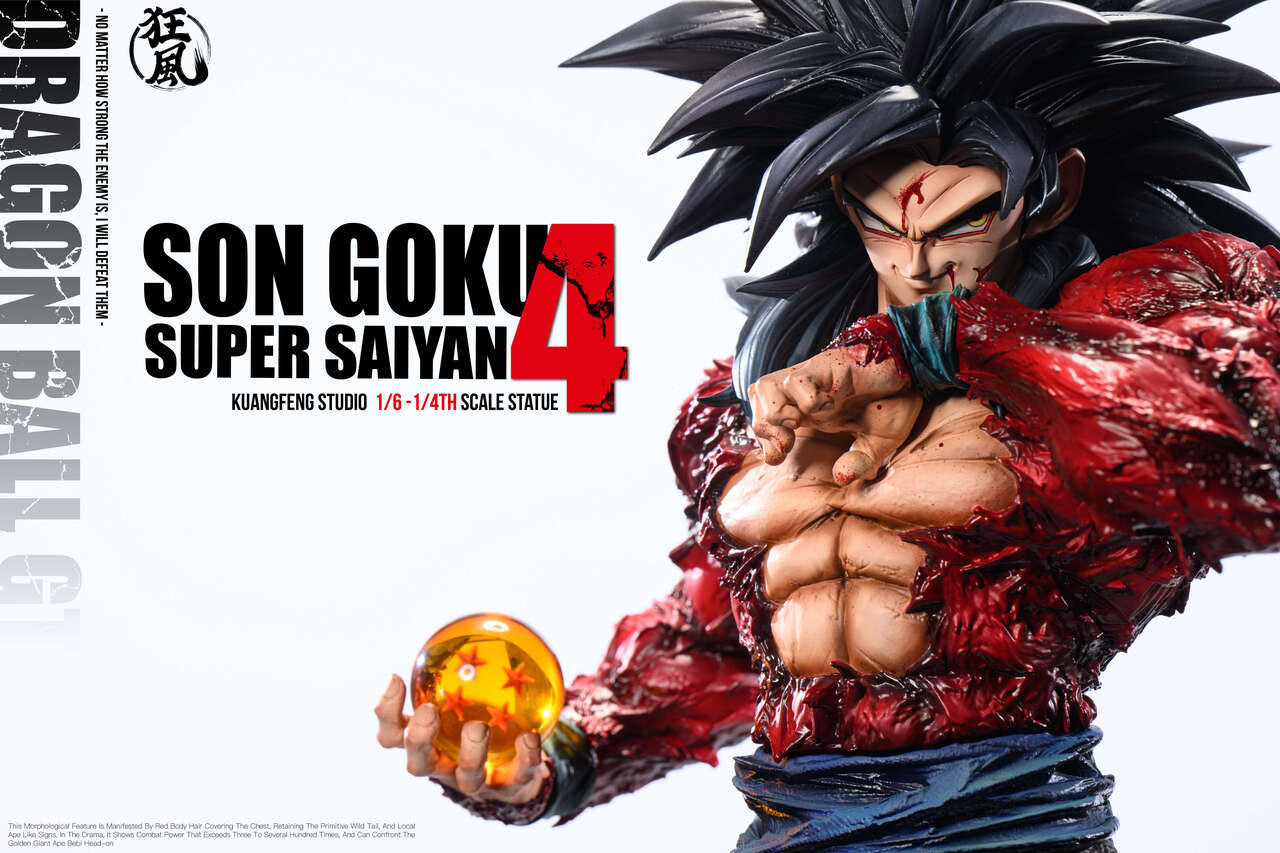 Kuang Feng - SSJ4 and SSJ5 Goku – StatueCorp