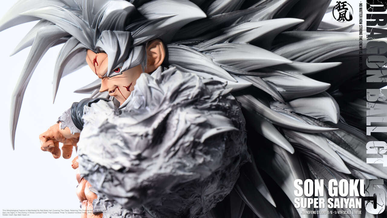 Kuang Feng - SSJ4 and SSJ5 Goku