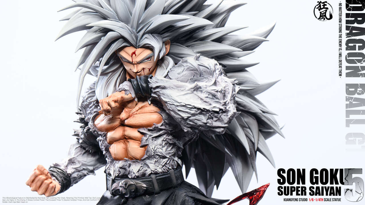 Kuang Feng - SSJ4 and SSJ5 Goku – StatueCorp