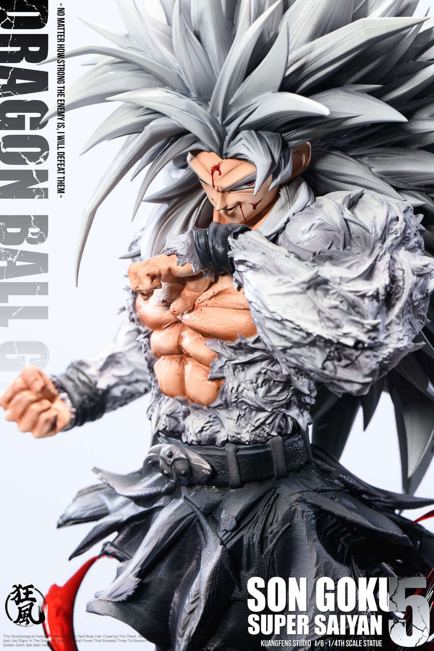 SY　孫悟空ssj4&ssj5 Kuang Feng - SSJ4 and SSJ5 Goku – StatueCorp