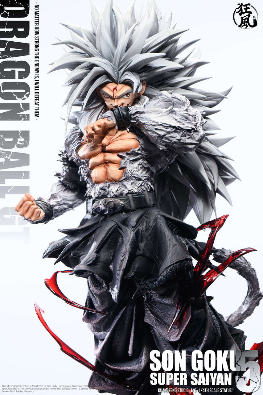 SY　孫悟空ssj4&ssj5 Kuang Feng - SSJ4 and SSJ5 Goku – StatueCorp