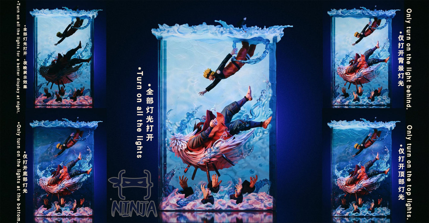 Ninja - Naruto and Jiraiya
