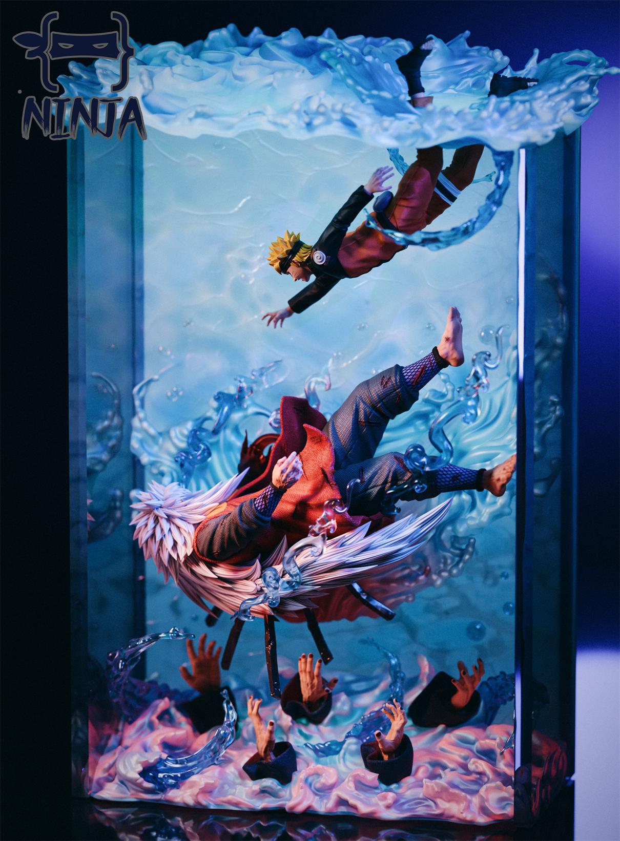 Ninja - Naruto and Jiraiya