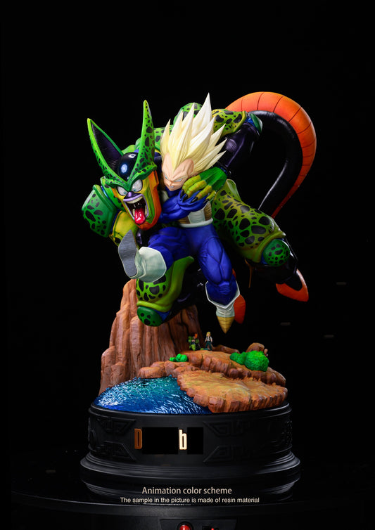 Yamcha - Vegeta vs Cell Second Form