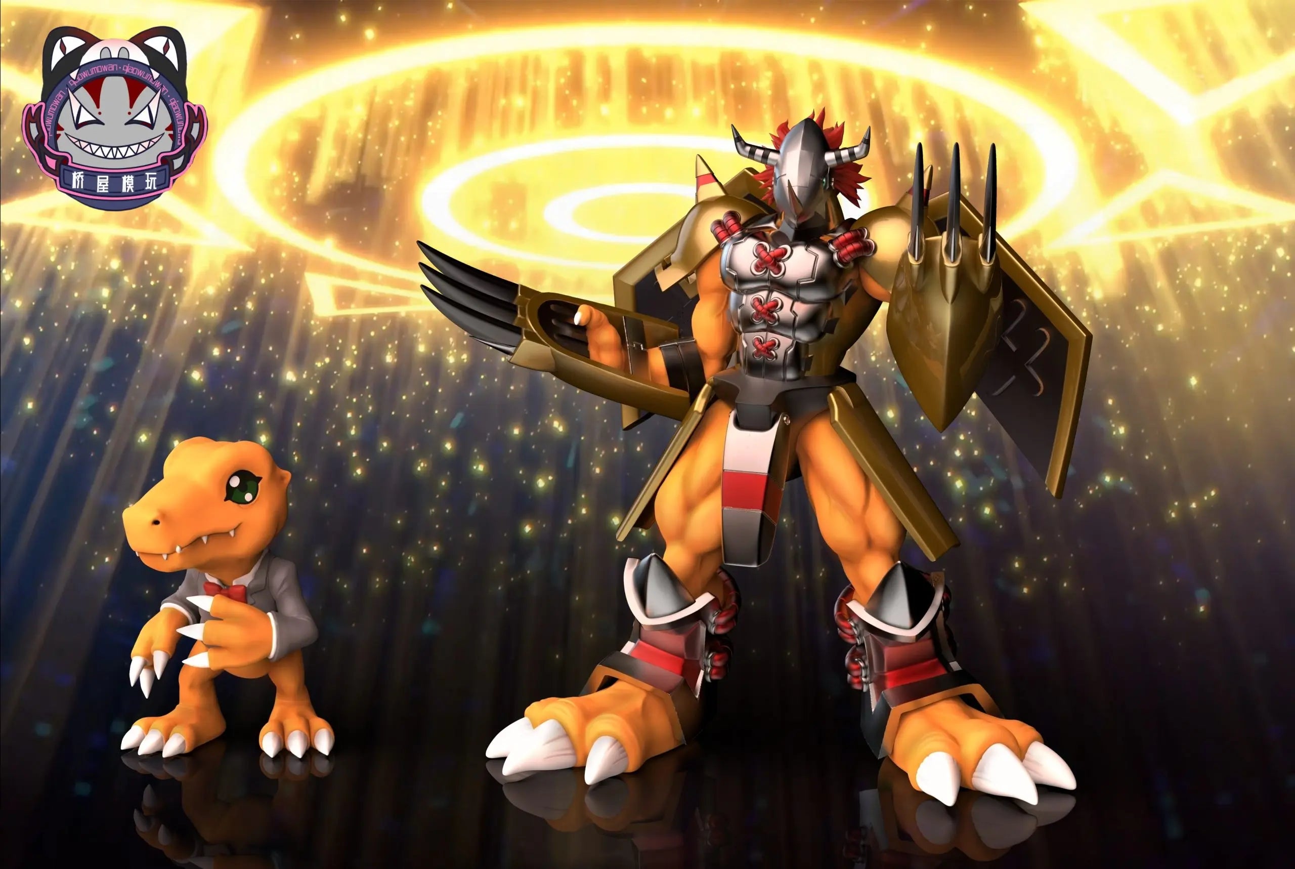 Qiao Wu Mo Wan - WarGreymon - Digimon