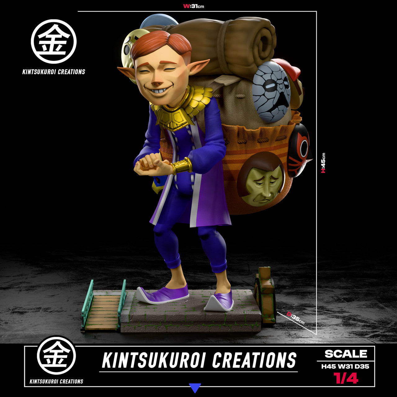 Kintsukuroi - Happy Mask Salesman